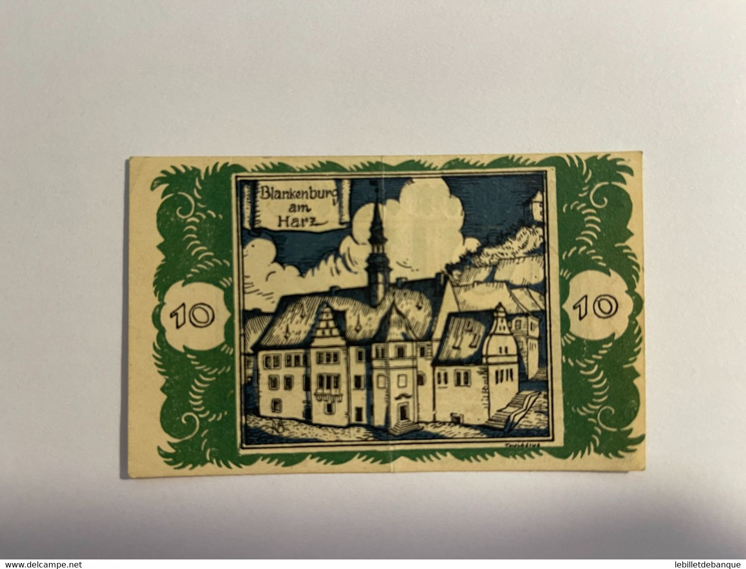 Allemagne Notgeld Braunschweig 10 Pfennig - Collections