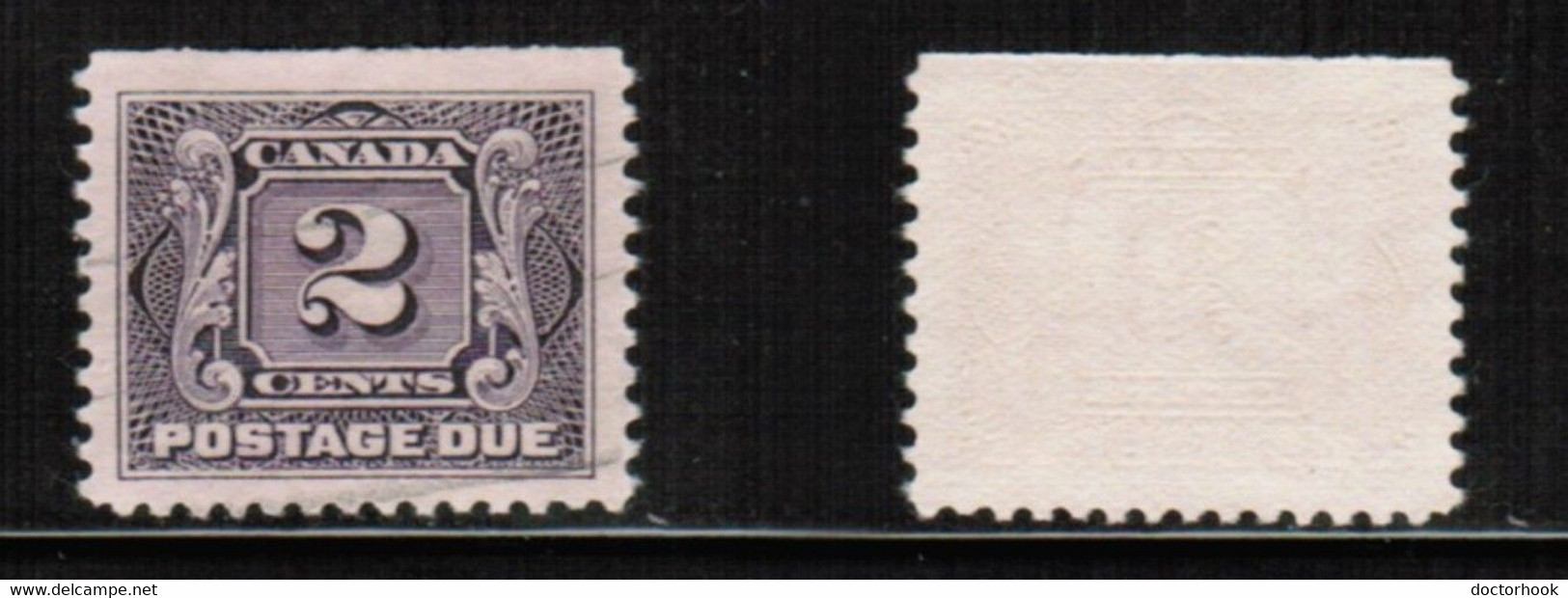 CANADA   Scott # J 2 USED (CONDITION AS PER SCAN) (CAN-99) - Postage Due