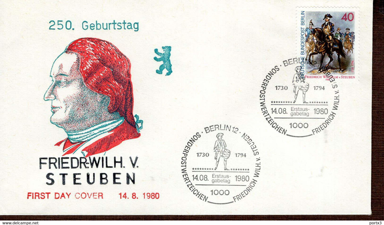 Berlin FDC Aus 1980 Ex 10 Items  Gestempelt / Used / Oblitéré (Berl 026) - 1971-1980