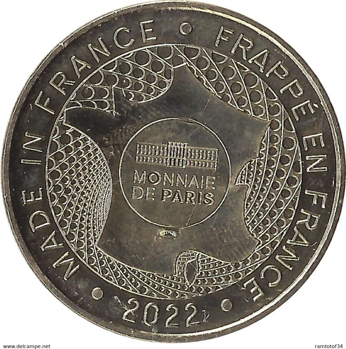 2022 MDP154 - PARIS - Tour Eiffel 8 (1889) / MONNAIE DE PARIS - 2022