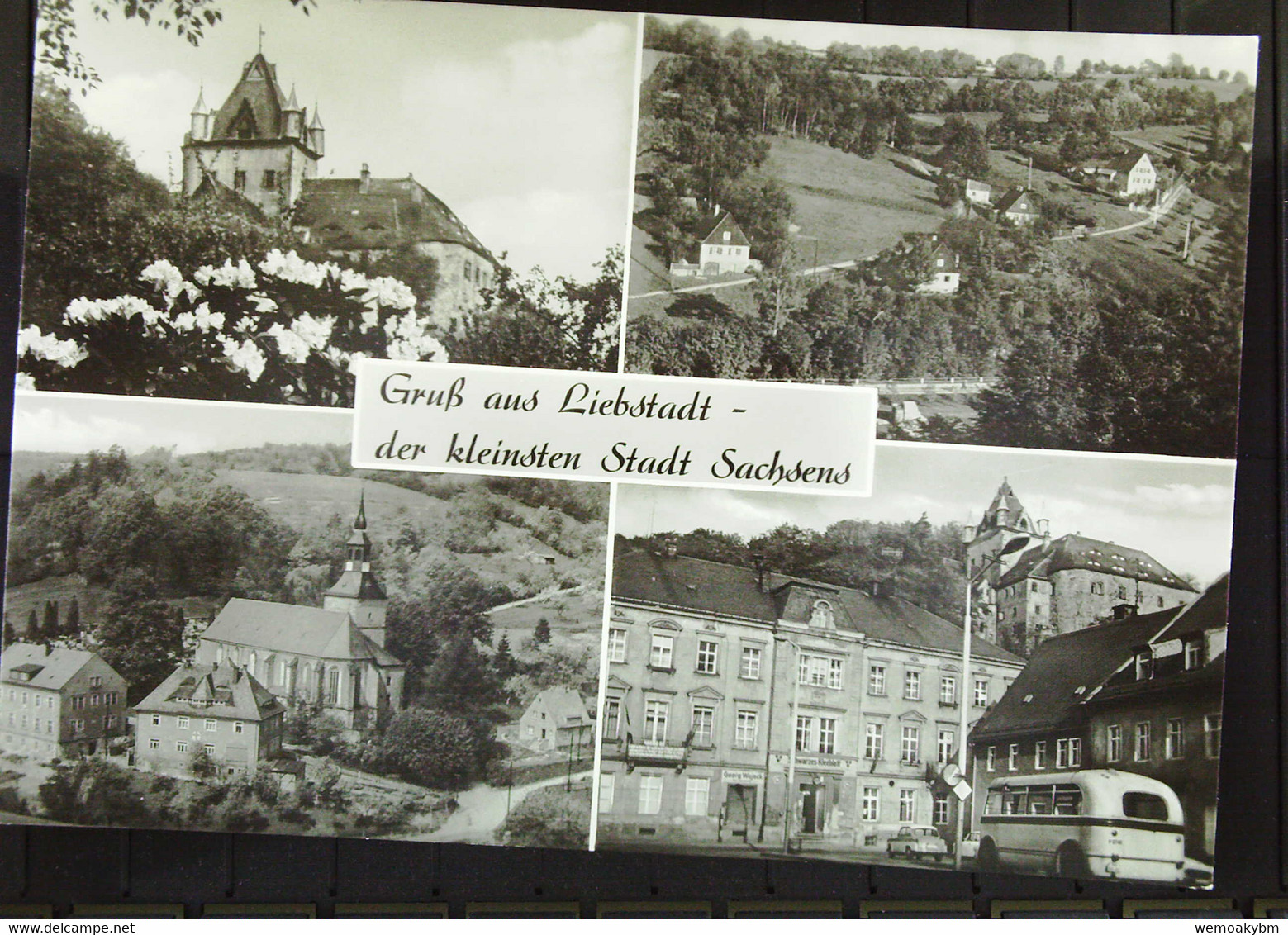 DDR: AK "Gruß Aus Liebstadt - Der Kleinsten Stadt Sachsens" Mit 4 Ansichten - Liebstadt