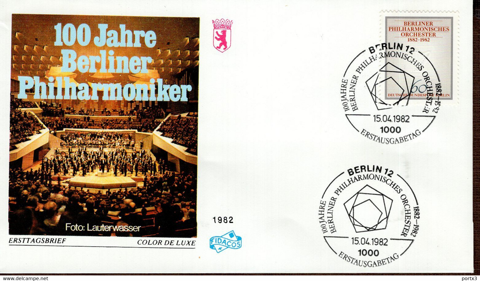Berlin FDC aus 1982 ex 9 items  gestempelt / used / oblitéré (Berl 029)