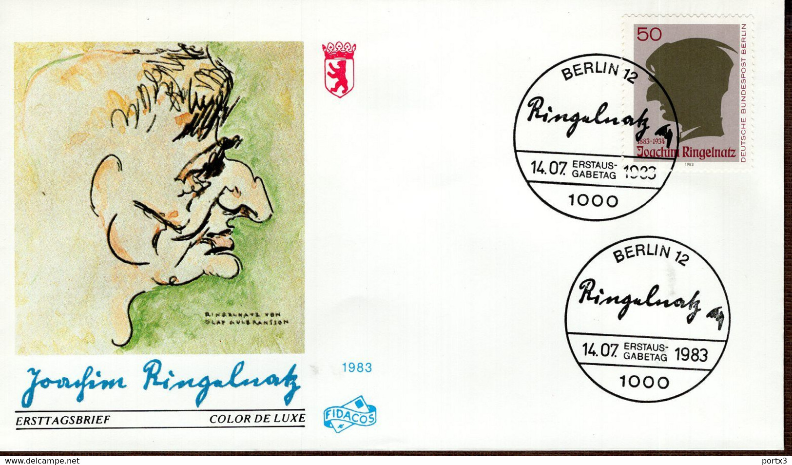 Berlin FDC Aus 1983 Ex 12 Items  Gestempelt / Used / Oblitéré (Berl 033) - 1981-1990