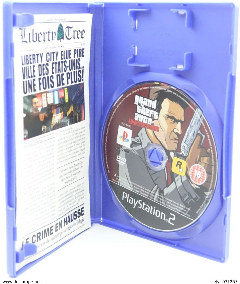 SONY PLAYSTATION TWO 2 PS2 : GRAND THEFT AUTO LIBERTY CITY STORIES - ROCKSTAR GAMES - Playstation 2