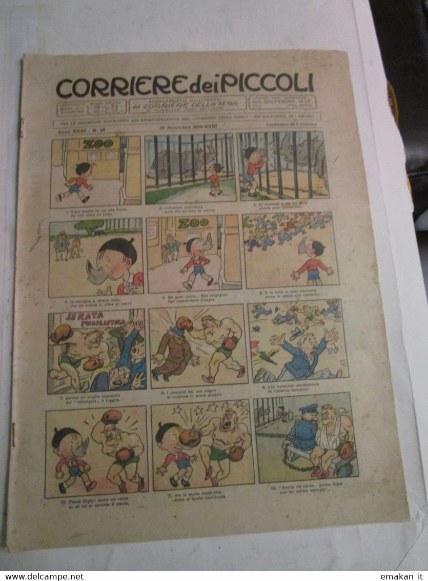 # CORRIERE DEI PICCOLI N 48 - 1939 - Corriere Dei Piccoli