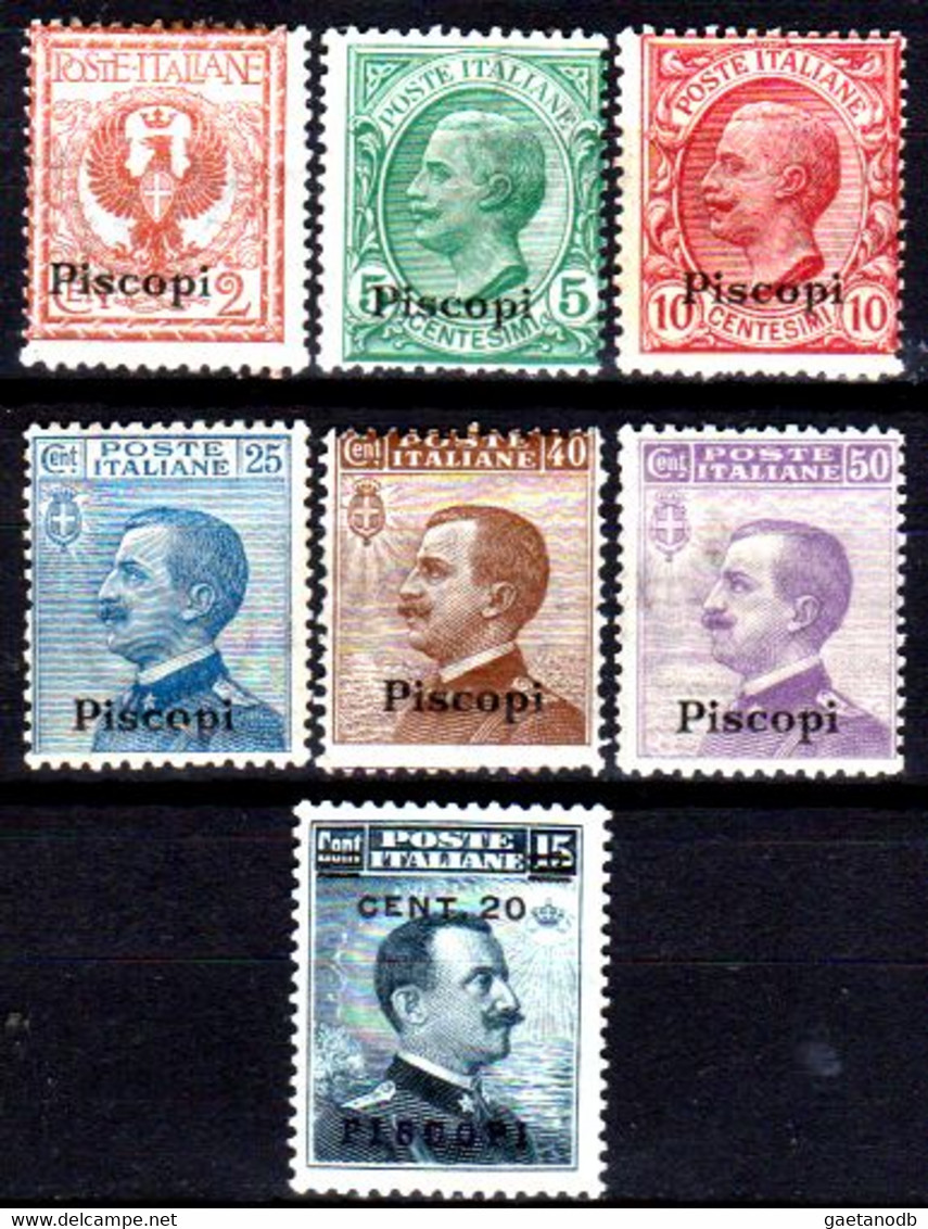 Italia-G 1123 - Colonie Italiane - Egeo: Piscopi 1912-1916 (++) MNH - Qualità A Vostro Giudizio. - Egée (Piscopi)