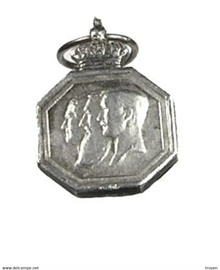 Centenaire De La Royauté - Médaille Argent Avec Les 3 Rois - 1830-1930 ) TTB - - Adel