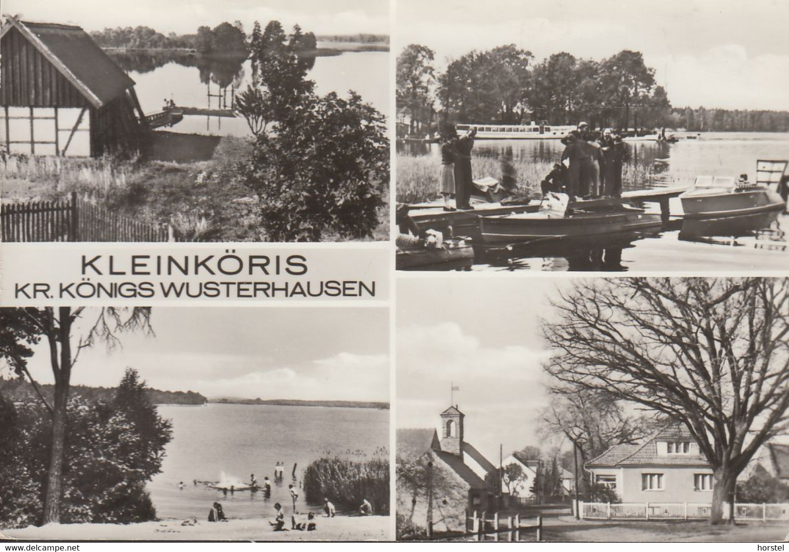 D-15746 Großköris- Kleinköris - Alte Ansichten - Bootsanleger - Nice Stamp - Koenigs-Wusterhausen