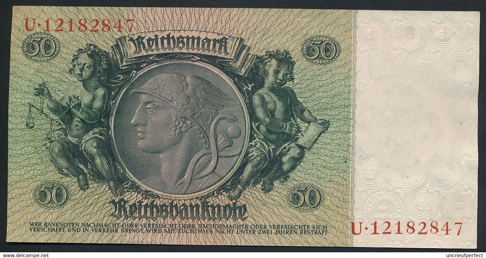 Pick 182a Ro 175b DEU-210b  50 Reichsmark 1933 UNC NEUF - 50 Reichsmark