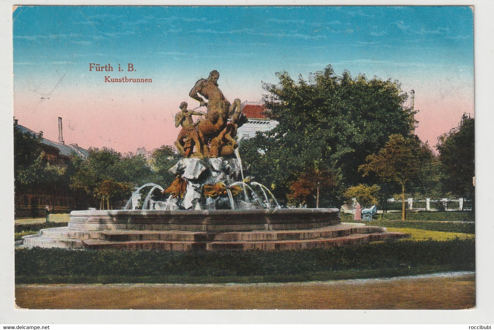 Fürth, Kunstbrunnen - Fuerth