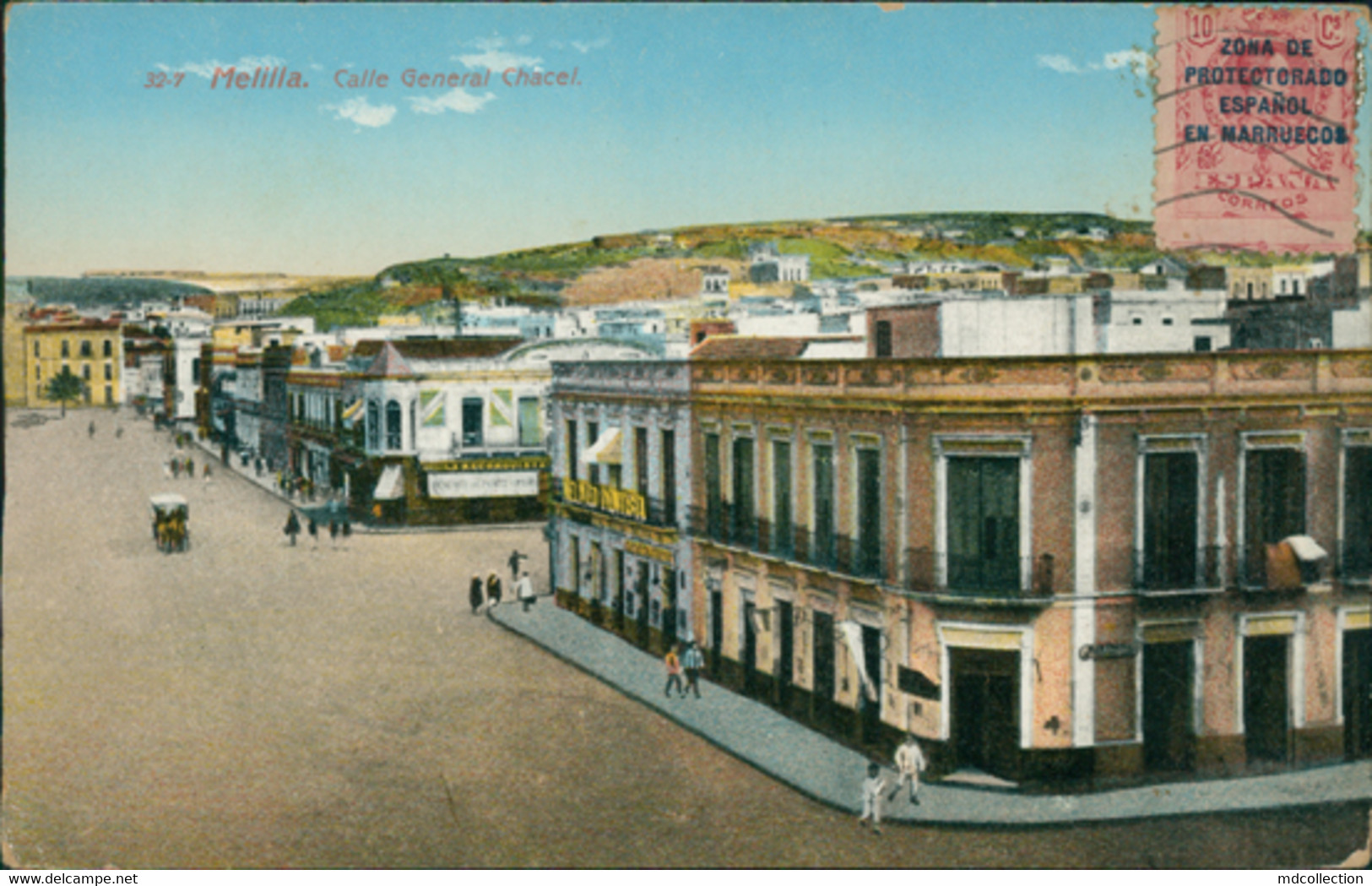 ES MELILLA / Calle General Chacel / CARTE COULEUR - Melilla