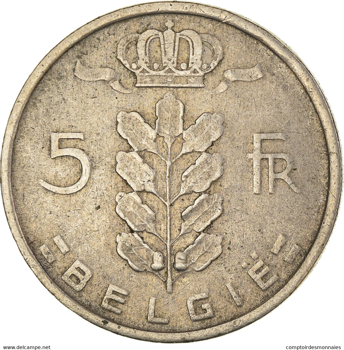 Monnaie, Belgique, 5 Francs, 5 Frank, 1949 - 5 Francs