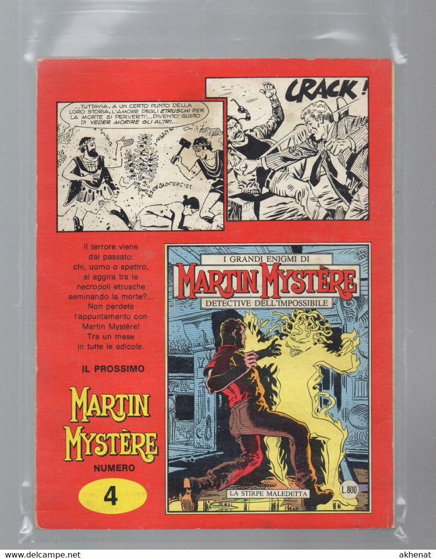 BIG - MARTIN MYSTERE Ed. Daim Press 1982 . Il N° 3 Usato . - Bonelli