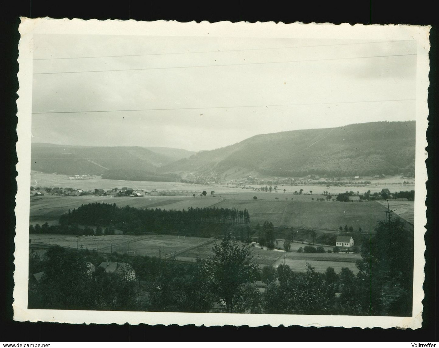 Orig. Foto 1932 Blick Auf Rothenthal Olbernhau Im Erzgebirge, Ortspartie - Olbernhau