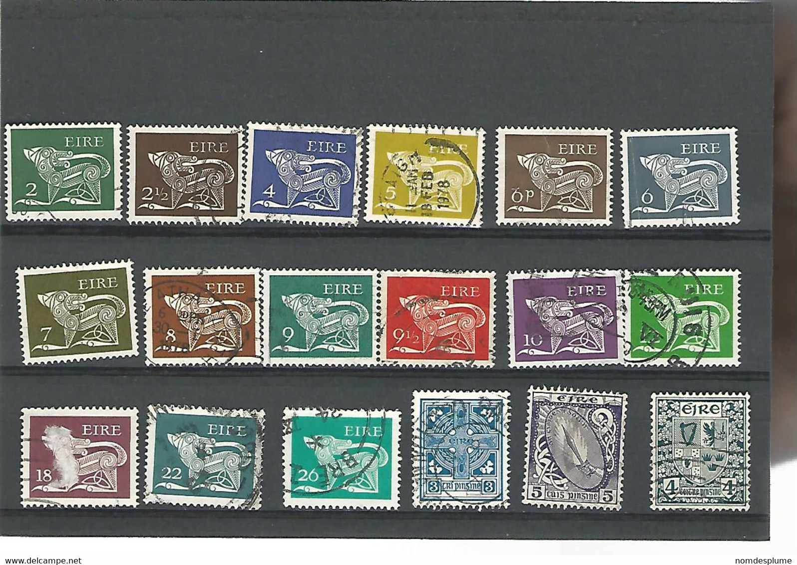 55363 ) Collection Ireland Eire Postmark - Verzamelingen & Reeksen