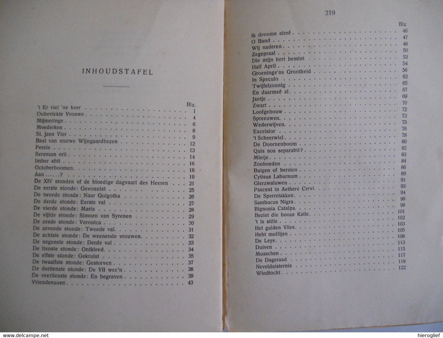 GUIDO GEZELLE 's DICHTWERKEN - LAATSTE VERZEN - 1930 Brugge Roeselare Kortrijk - Poetry