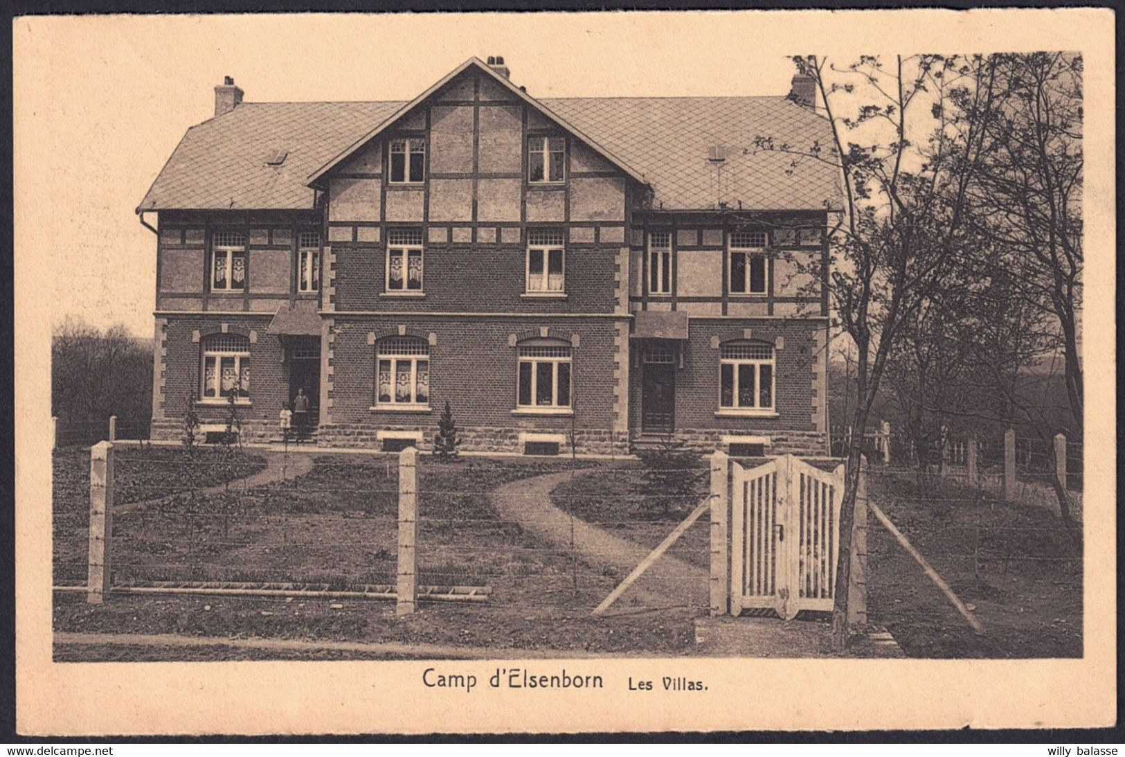 +++ CPA - Camp D' ELSENBORN - Les Villas   // - Butgenbach - Bütgenbach