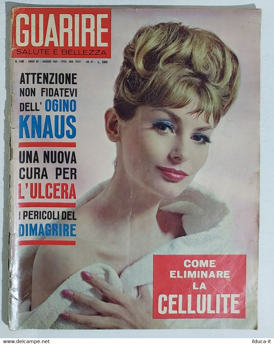 02672 Guarire - Salute E Bellezza - N. 148 - 1965 - Scientific Texts