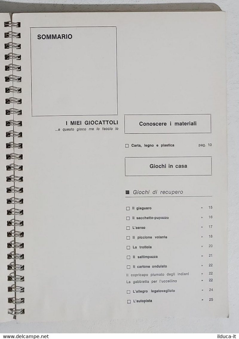 10099 Manuali Pratici Del Far Da Se - I Miei Giocattoli - Fabbri 1976 - Wissenschaften