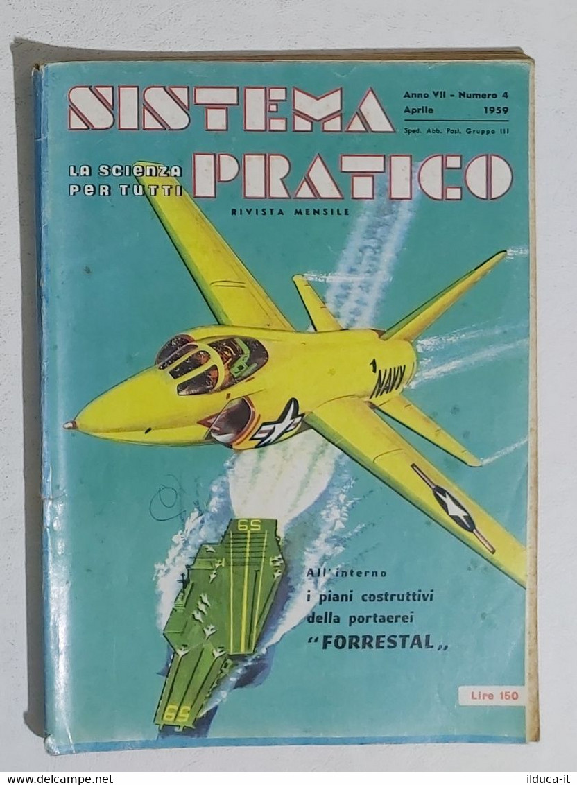 12509 SISTEMA PRATICO - Anno VII Nr 4 1959 - SOMMARIO - Wissenschaften