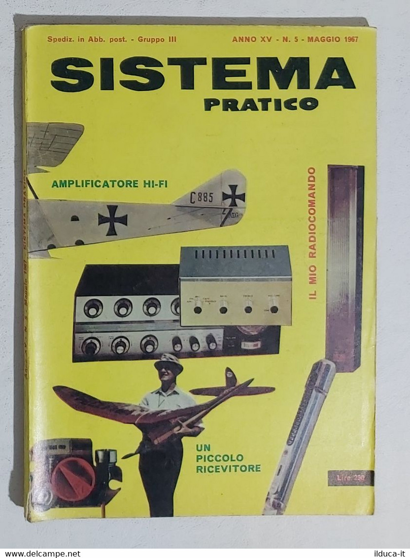 12537 SISTEMA PRATICO - Anno XV Nr 5 1967 - SOMMARIO - Wissenschaften