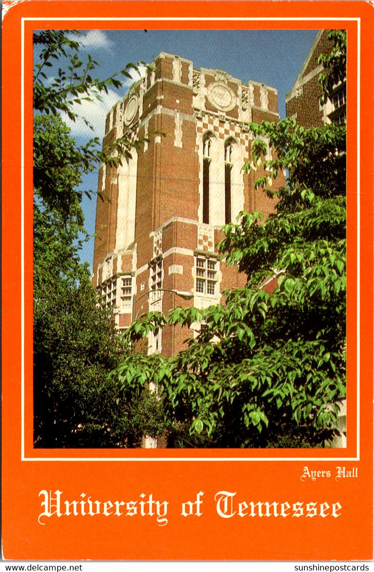 Tennessee Knoxville Ayers Hall University Of Tennessee - Knoxville