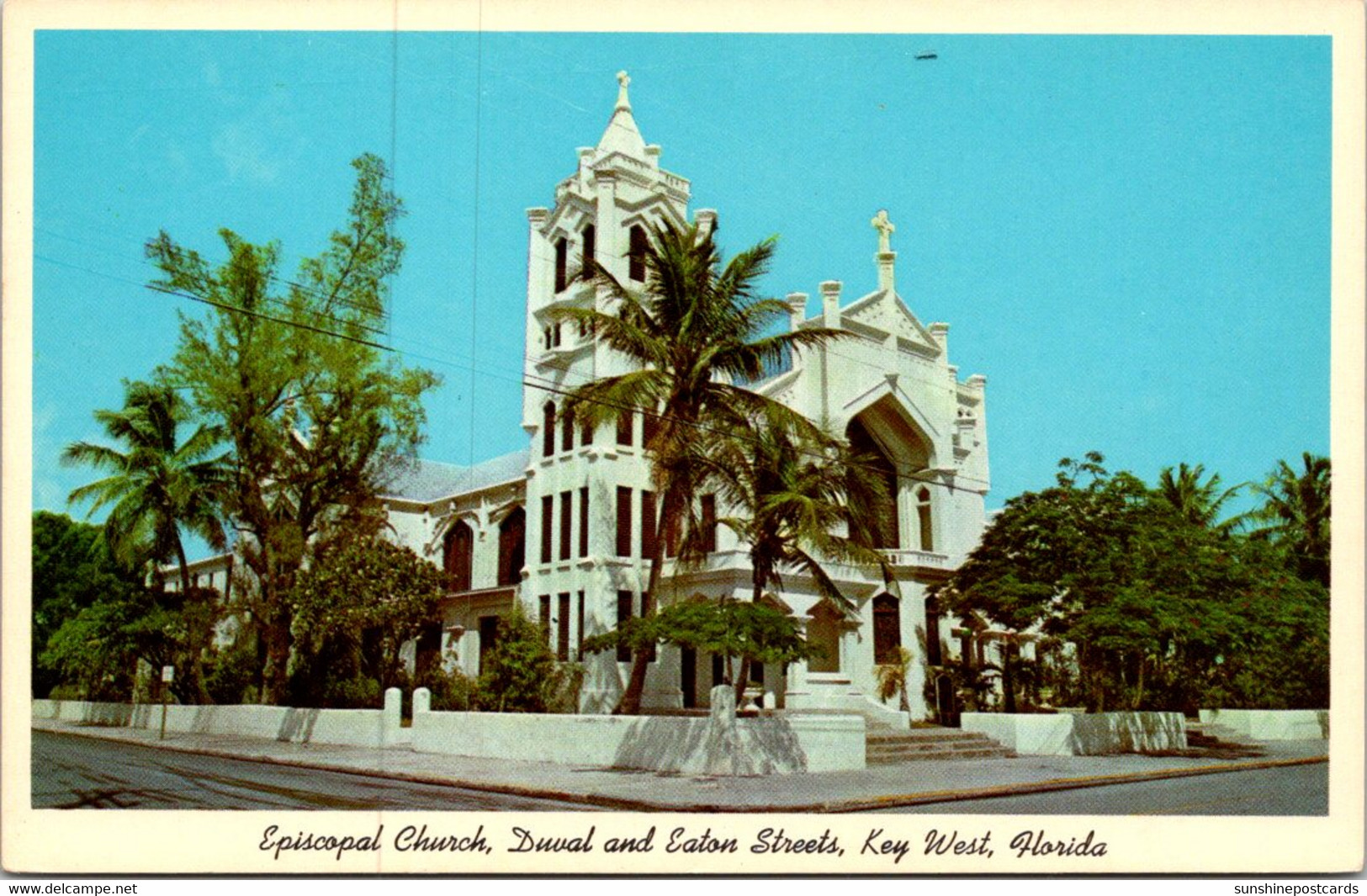 Florida Key West Episcopal Church Duval And Eaton Streets - Key West & The Keys