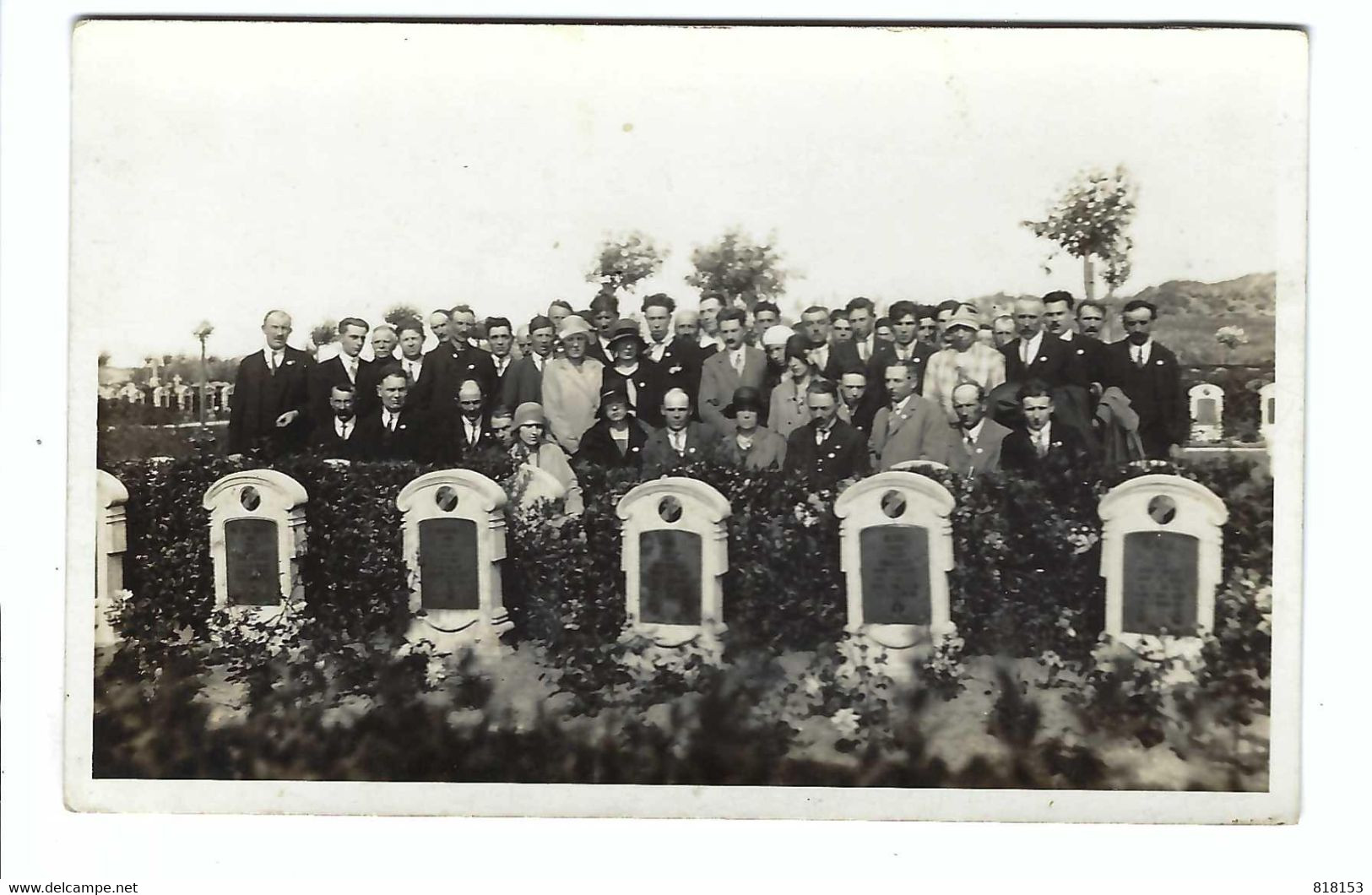 Brecht  Kerkhof Herdenking Oudstrijders    Fotokaart - Brecht