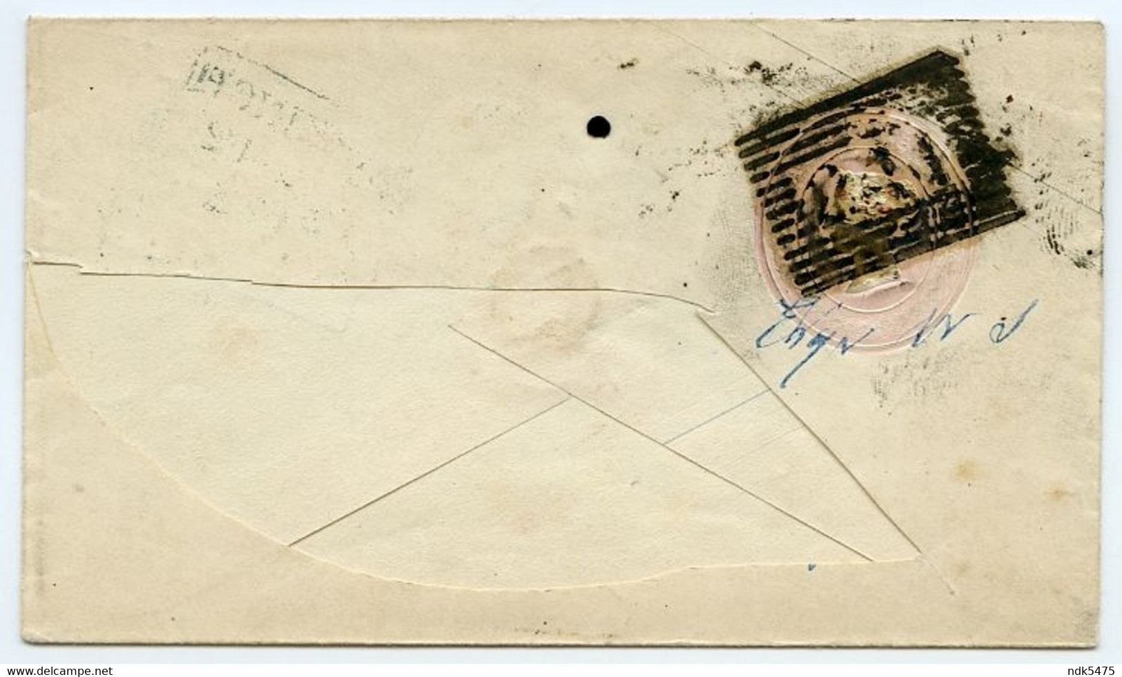 QV : PRE-PAID : MARKINCH - POST OFFICE NUMBER 241, DATED 1846 / RECTANGULAR AND CIRCULAR DATE STAMPS - Cartas & Documentos