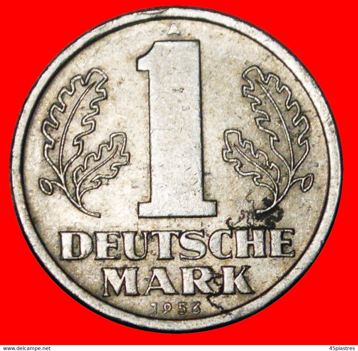 * DEUTSCHE MARK (1956-1963)★ GERMANY ★ 1 MARK 1956A! DISCOVERY COIN! LOW START ★ NO RESERVE! - 1 Marco