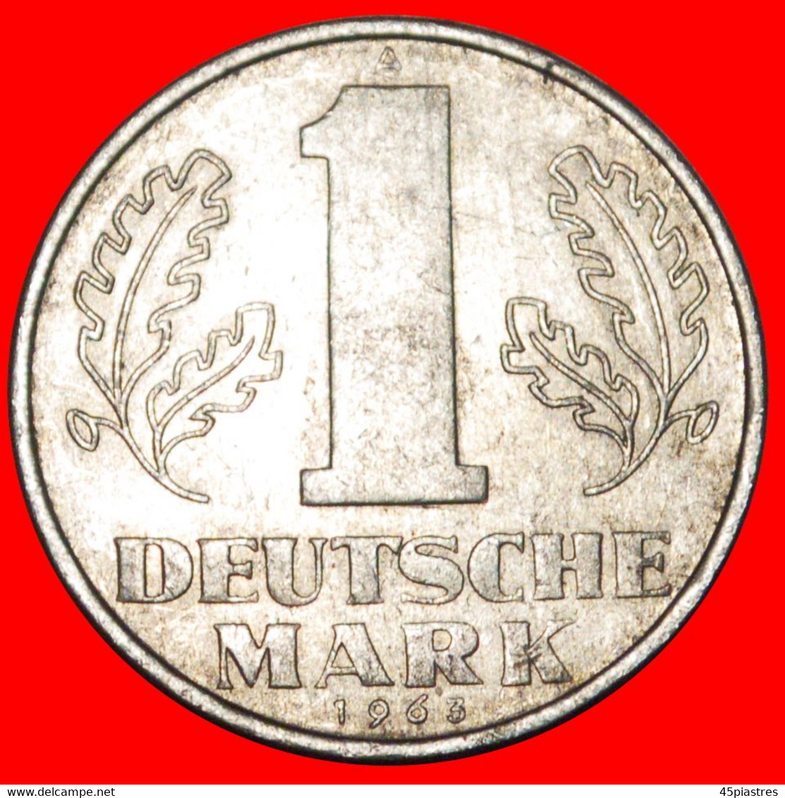 * DEUTSCHE MARK (1956-1963)★ GERMANY ★ 1 MARK 1963A! DISCOVERY COIN! LOW START ★ NO RESERVE! - 1 Mark