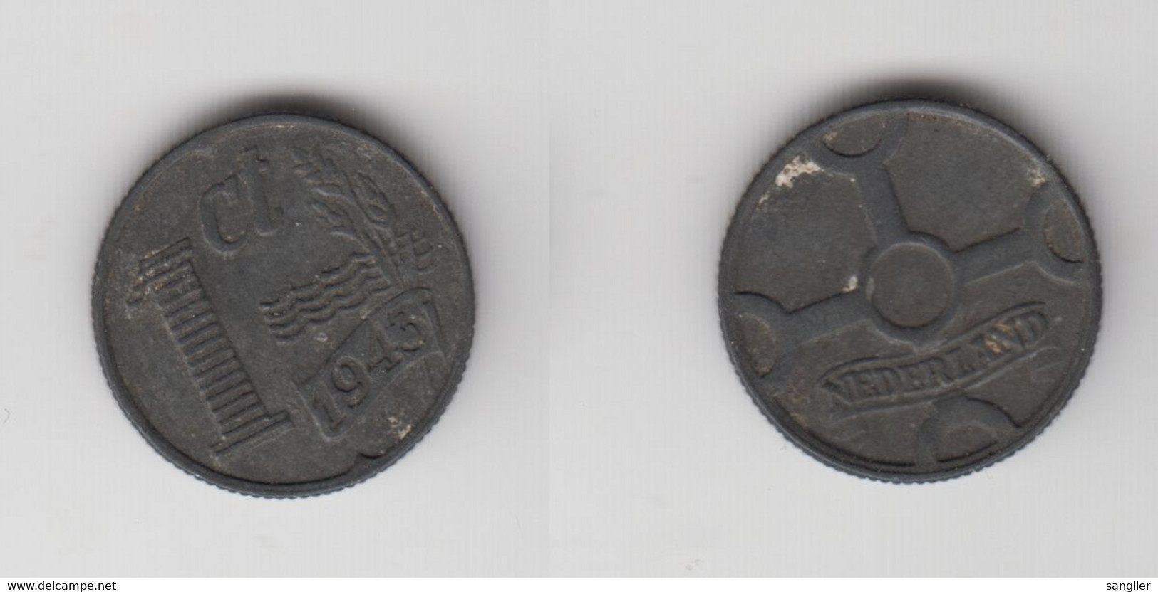 1 CENT 1943 - 1840-1849 : Willem II