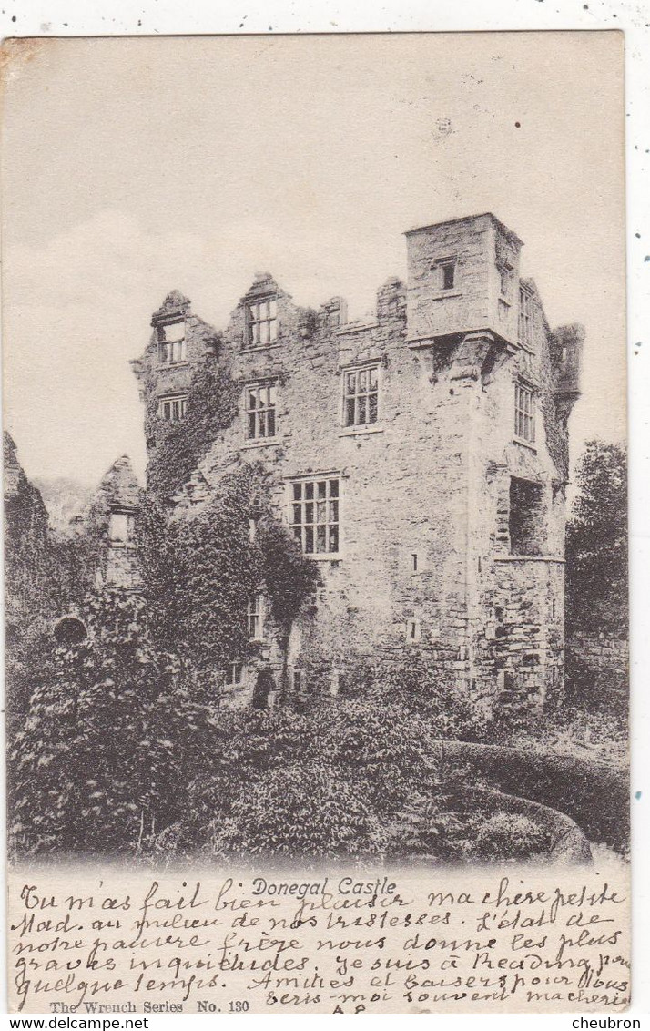 IRLANDE. CPA . DONEGAL THE CASTLE. ANNEE 1906 + TEXTE - Donegal