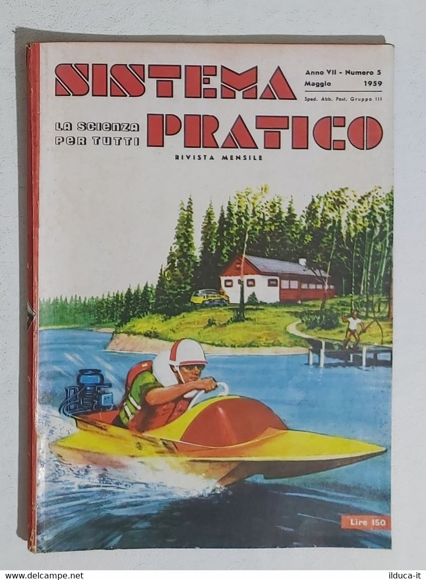 44604 SISTEMA PRATICO - Anno VII Nr 5 1959 - SOMMARIO - Wissenschaften