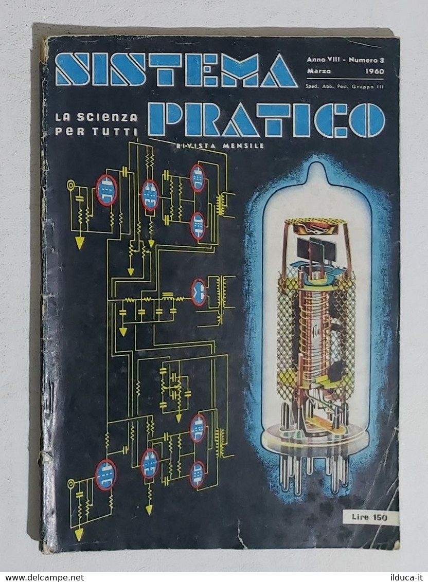 54637 SISTEMA PRATICO - Anno VIII Nr 3 1960 - SOMMARIO - Wissenschaften