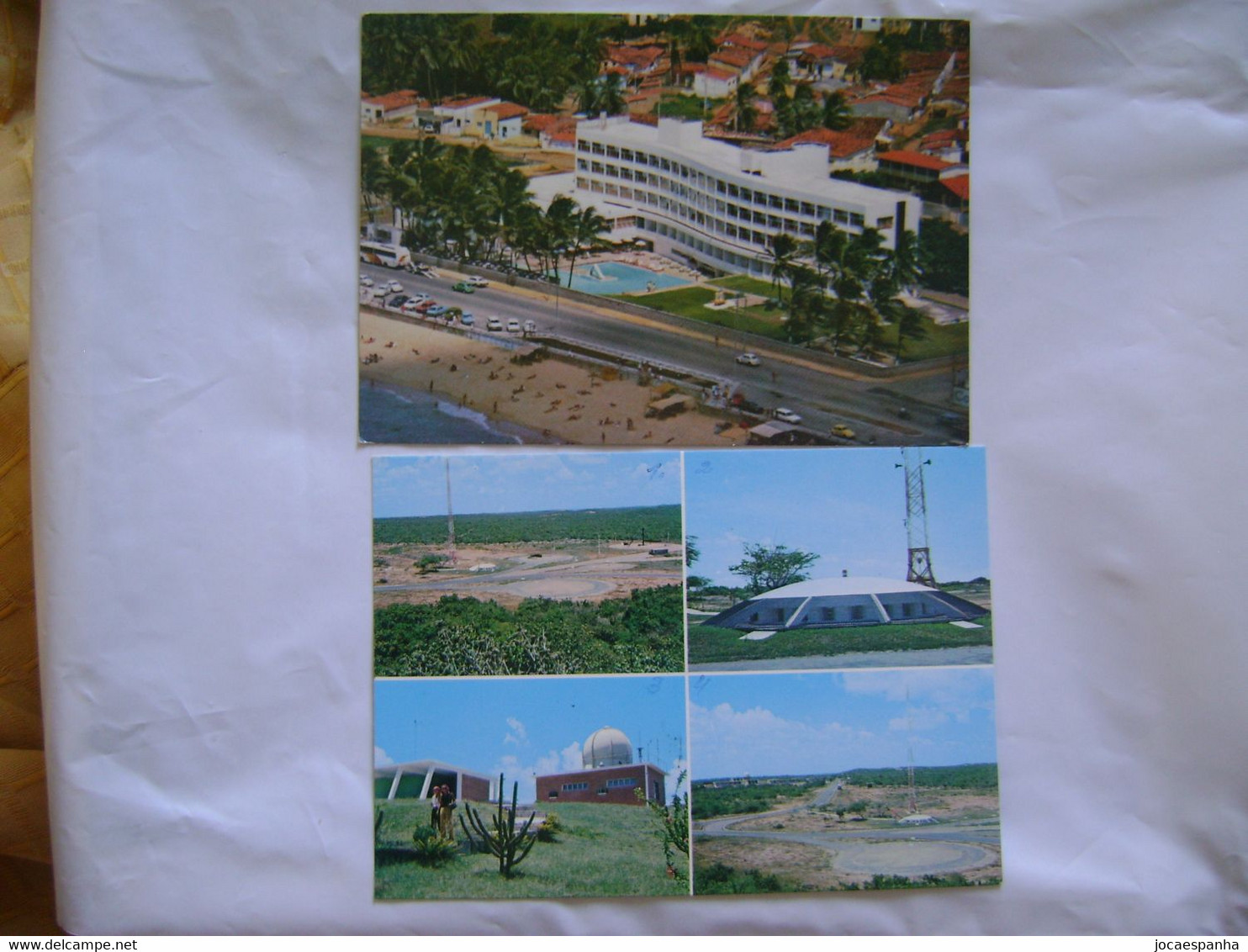 BRAZIL / BRASIL - 2 POST CARDS HOTEL AND BARREIRA DO INFERNO IN NATAL / RN IN 197? IN THE STATE - Natal