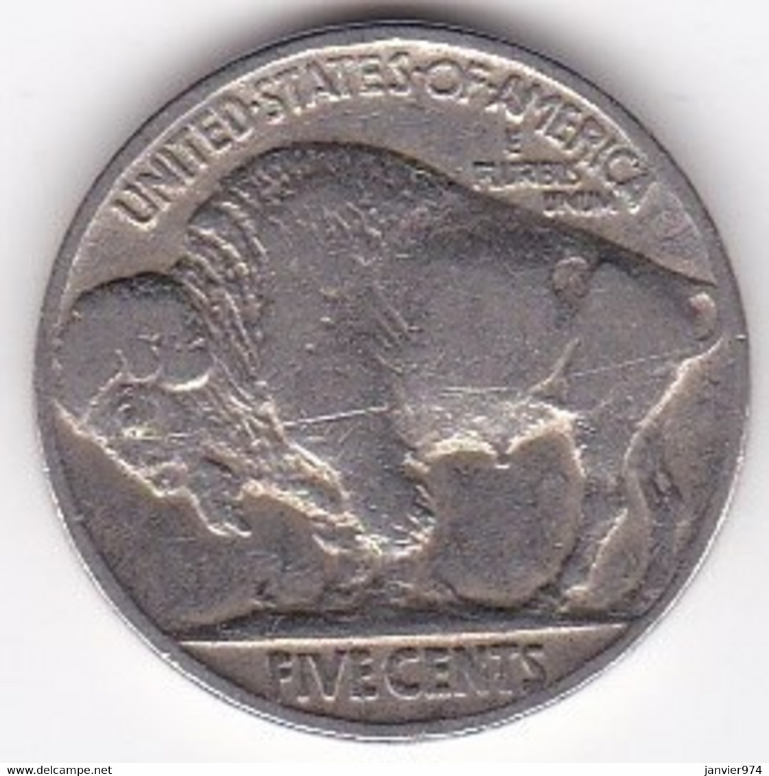 Etats Unis, Five Cents 1936 , Buffalo - 1913-1938: Buffalo