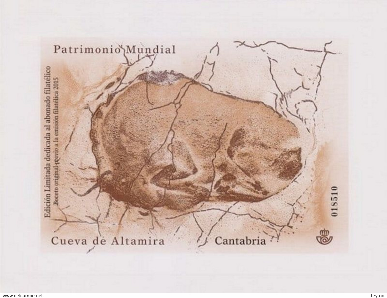 [PE09] España 2015, Prueba Especial. Cueva De Altamira - Proeven & Herdrukken