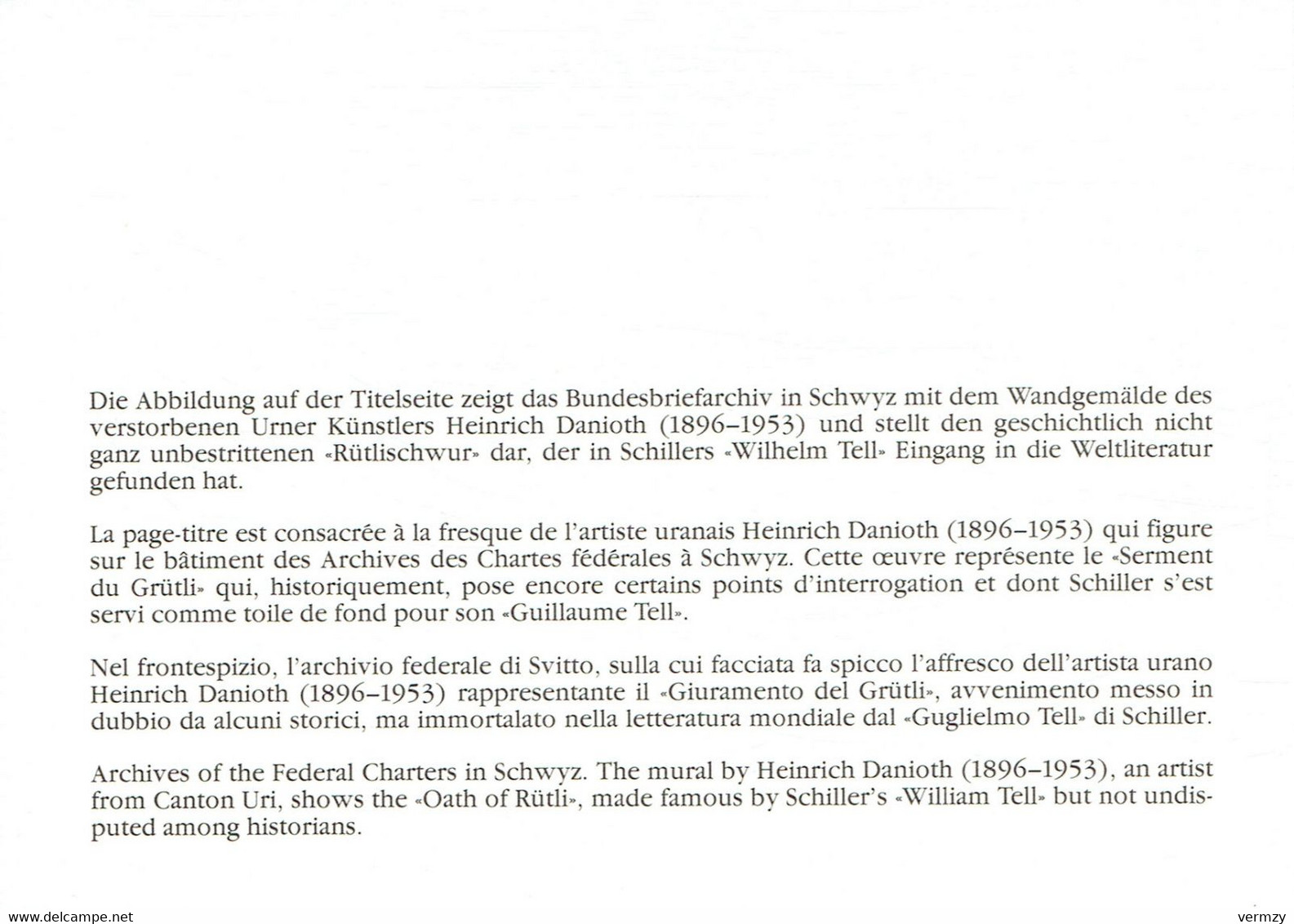 CP Double Voeux Service Philatélique Des PTT BERN 1982 - Other & Unclassified