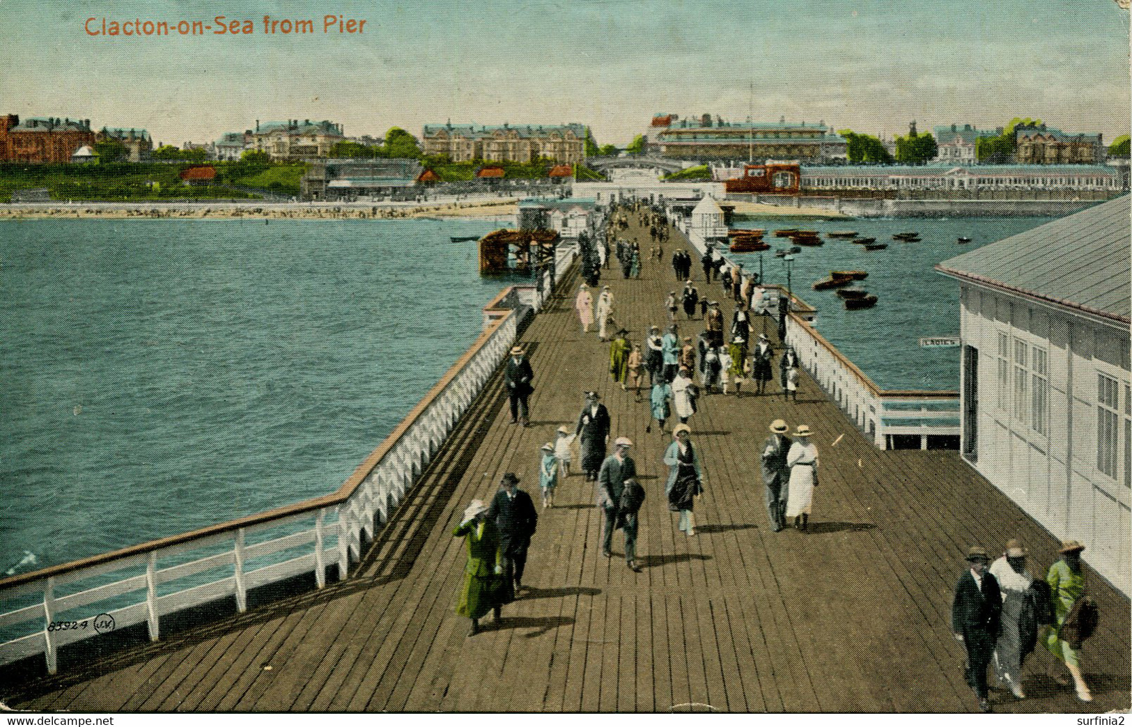 ESSEX - CLACTON ON SEA FROM PIER Es717 - Clacton On Sea