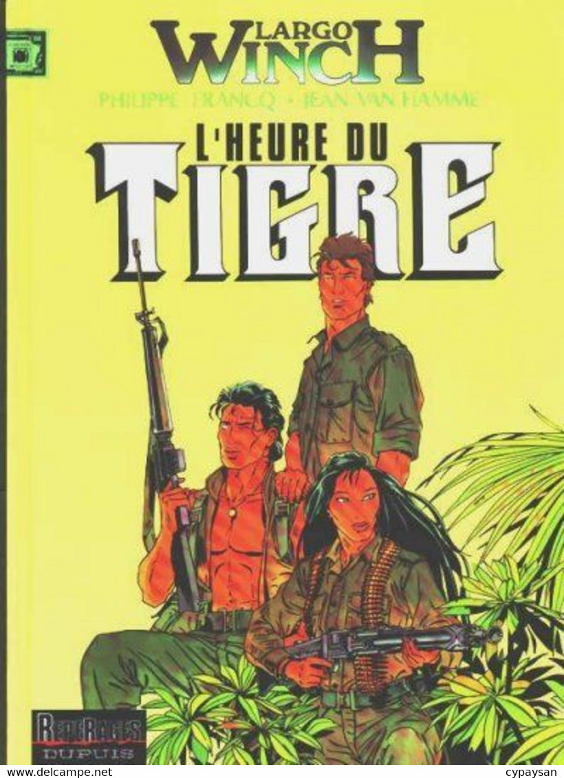 Largo Winch 8 L'heure Du Tigre EO BE Dupuis 06/1997 Van Hamme Francq (BI6) - Largo Winch