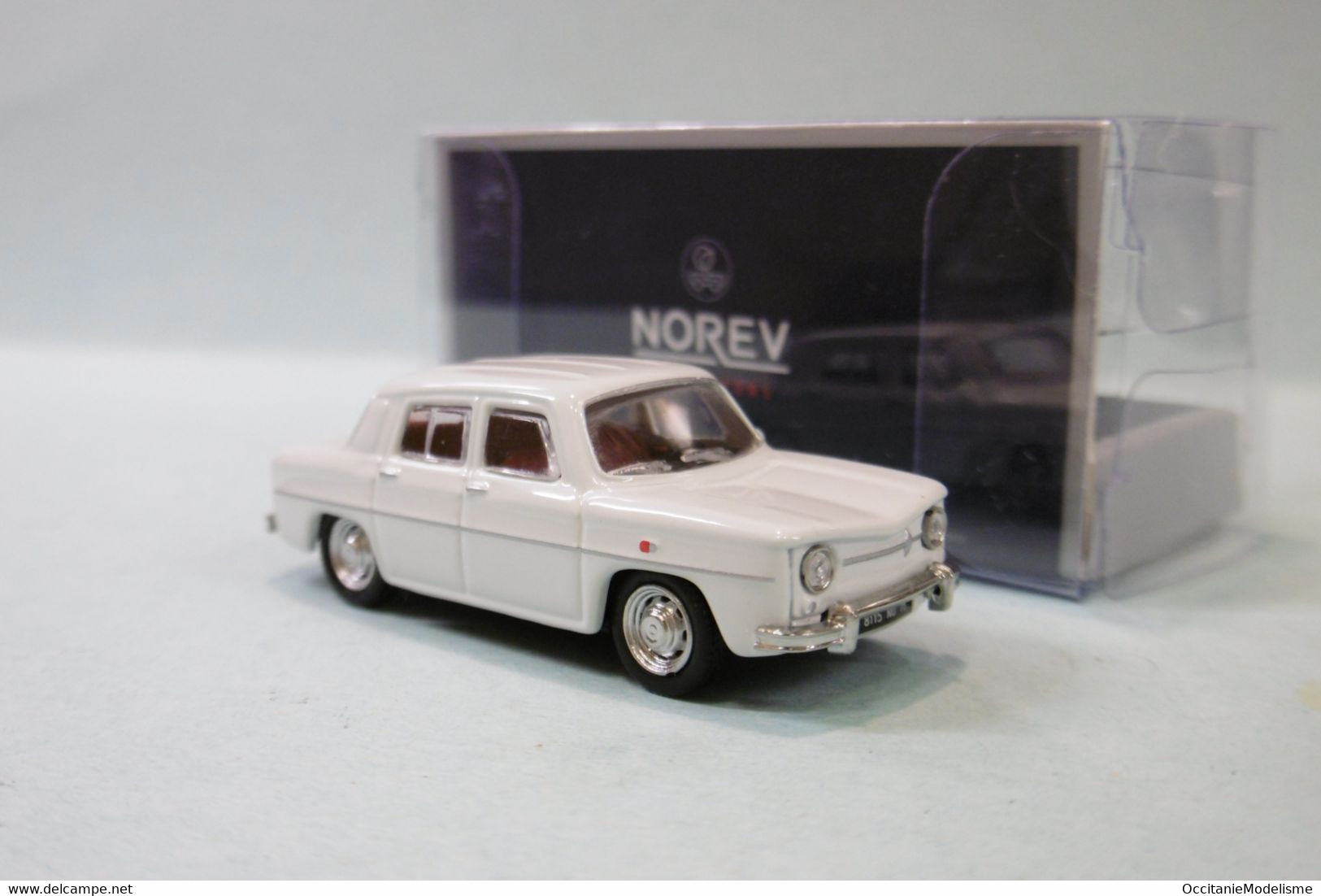 Norev - RENAULT 8 R8 1963 Blanc Réf. 512794 Neuf NBO HO 1/87 - Véhicules Routiers