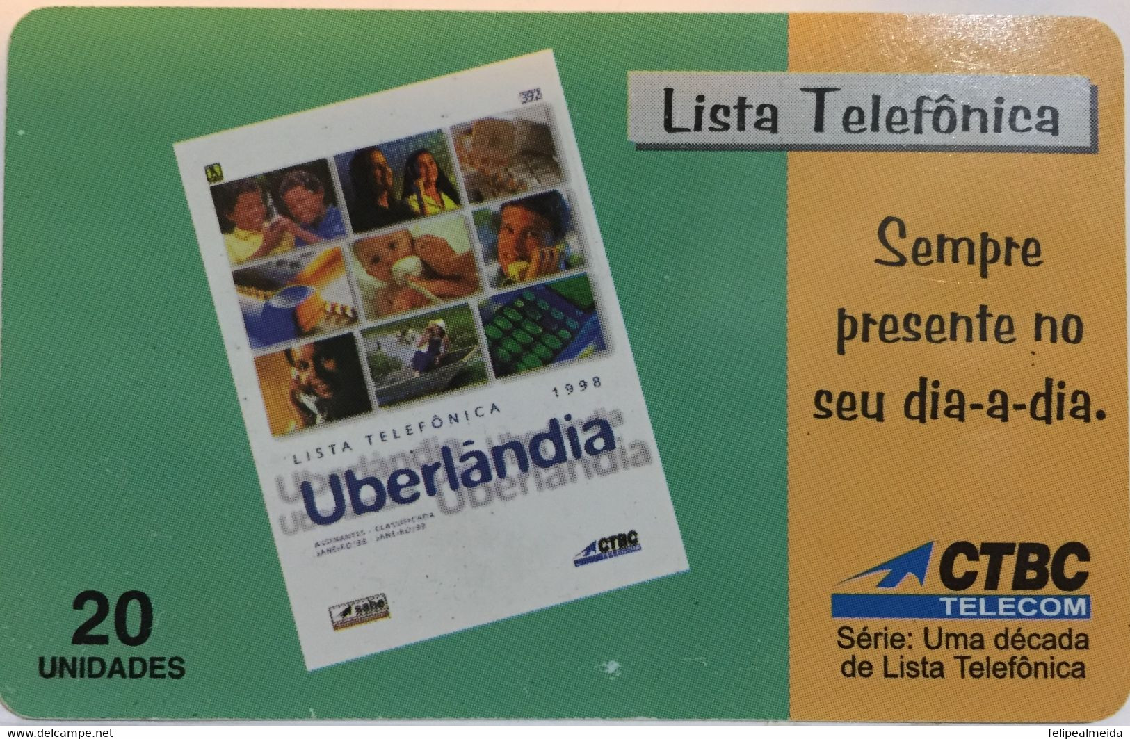 Phone Card Manufactured By CTBC Telecom In 1998 - Phonebook - Telecom Operators