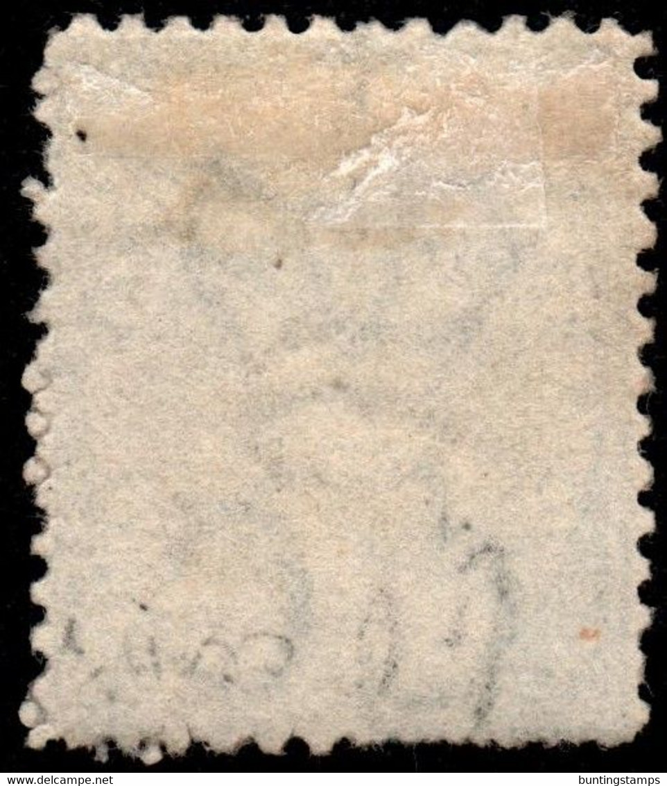 British Honduras 1872 Crown CC Perf 12½ 1d Pale Blue Mounted Mint Damaged Perfs At Bottom Left - British Honduras (...-1970)
