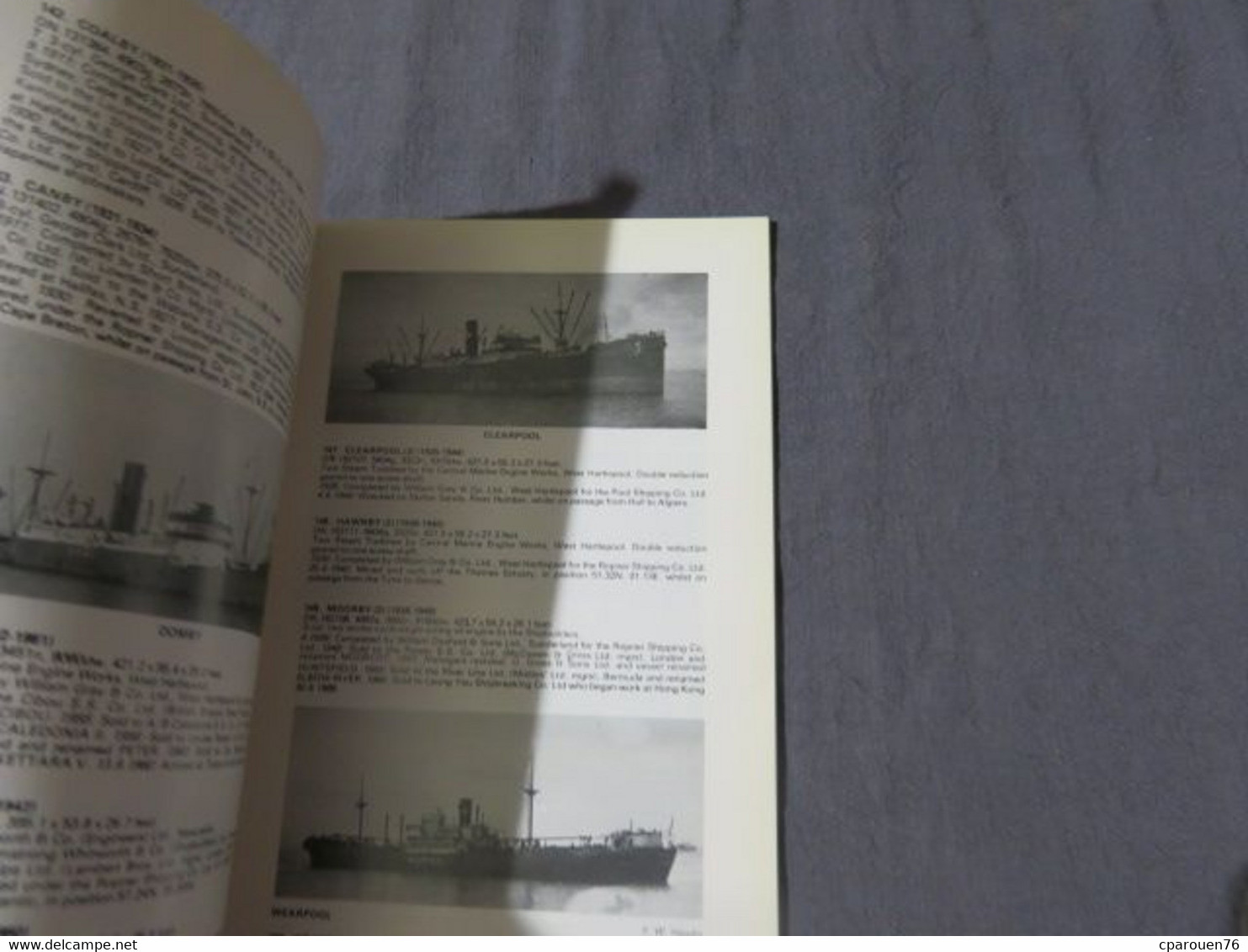 Livre Bateaux Transport Maritime The Ropner Fleet 1874-1974.   A Short History Of H Hogarth & Sons Ltd (Baron Line) And - 1950-Oggi