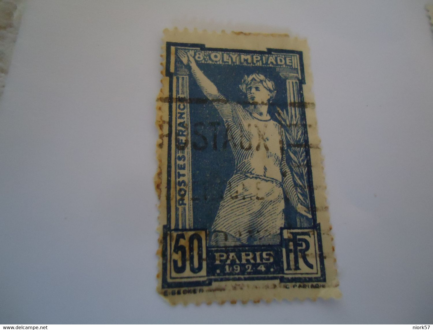 FRANCE   USED STAMPS   OLYMPIC GAMES  PARIS  1924 - Summer 1924: Paris