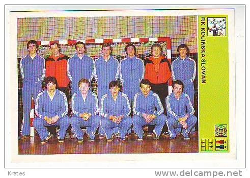 Svijet Sporta Cards - RK Kolinska Slovan   188 - Handball