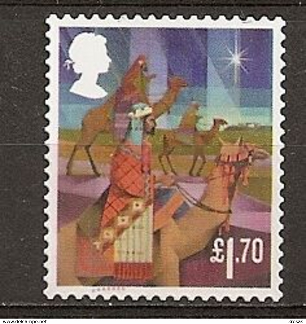 Great Britain 2021 Noel Christmas Obl But Seems Unstamped (can Be Used For Franking) - Non Classificati