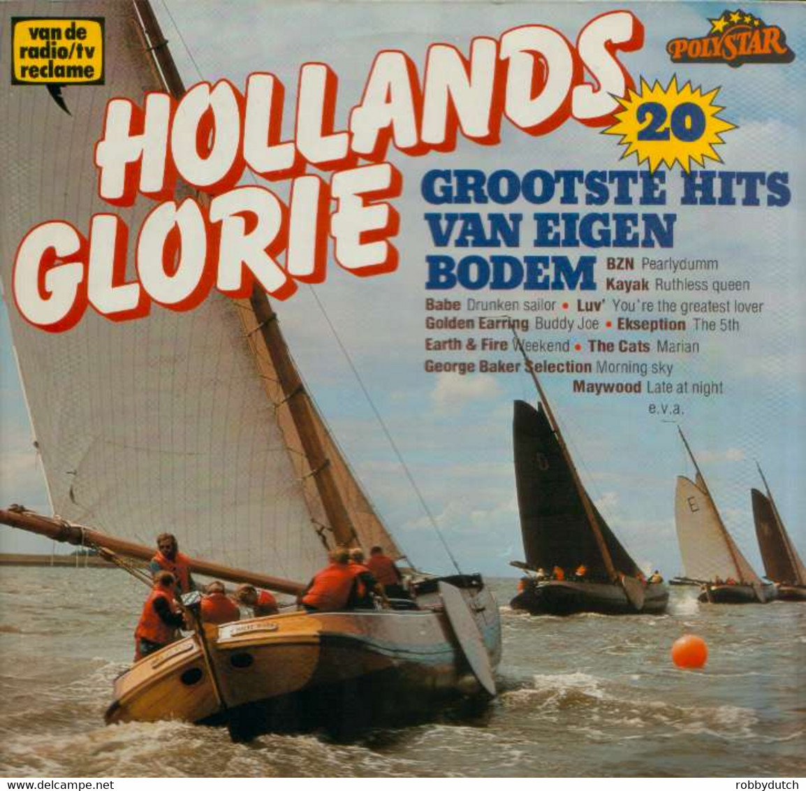 * LP *  HOLLANDS GLORIE - KAYAK / GOLDEN EARRING / EKSEPTION / CATS / EARTH & FIRE A.o.  (Holland 1980) - Hit-Compilations