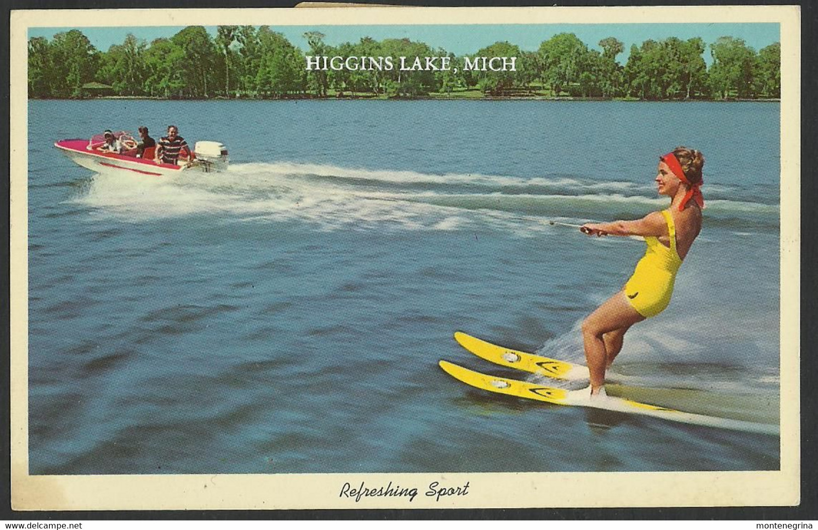 Refreshing Sport - Water Skiing - Postcard  (see Sales Conditions) 05202 - Ski Nautique